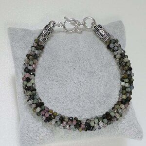 Tourmaline Sterling Silver Bracelet